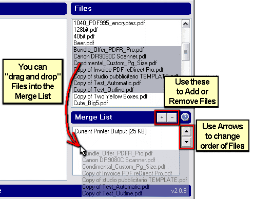 Step 1 Start PDF reDirect Freeware